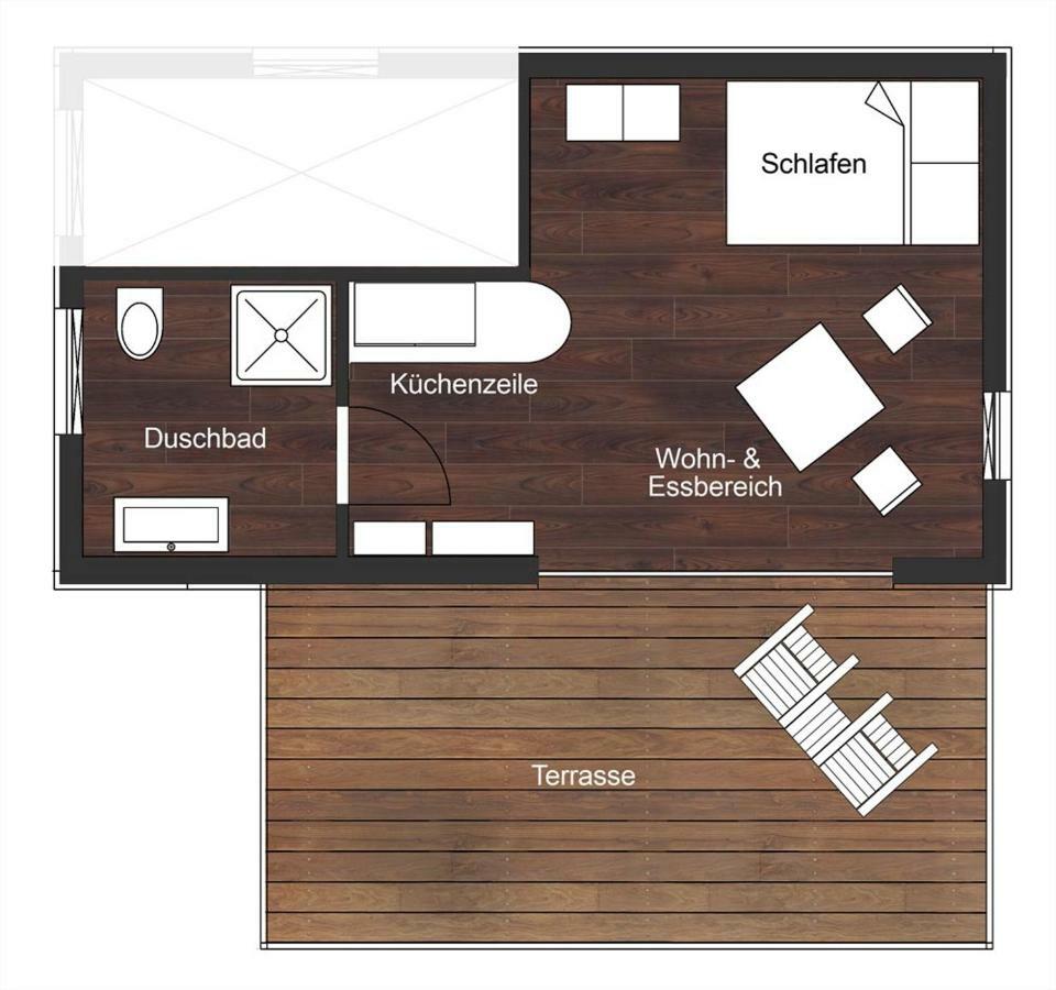 Petit-Chalet Am Hainer See Rotha Exterior photo